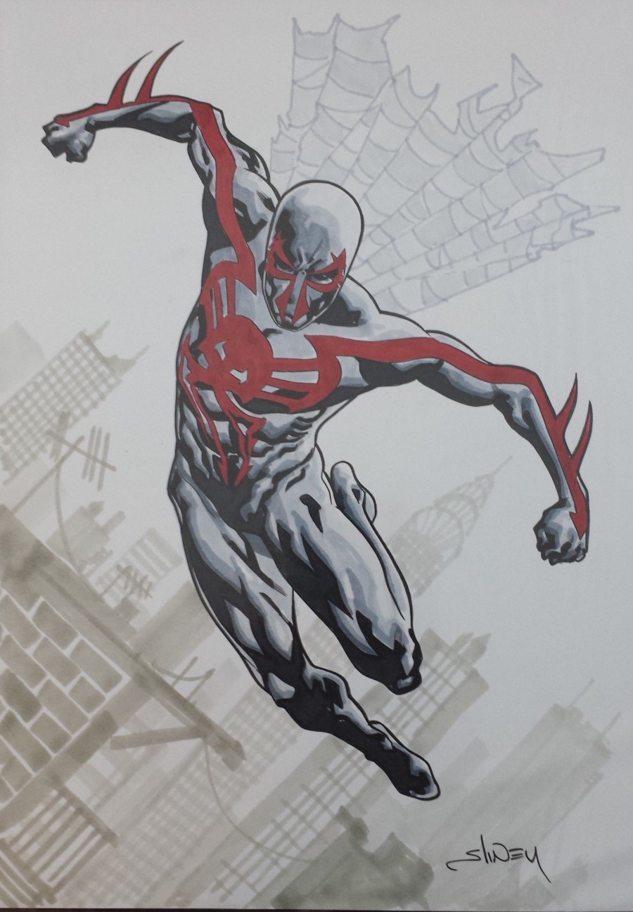 Spider-Man 2099 Commission by Will Sliney